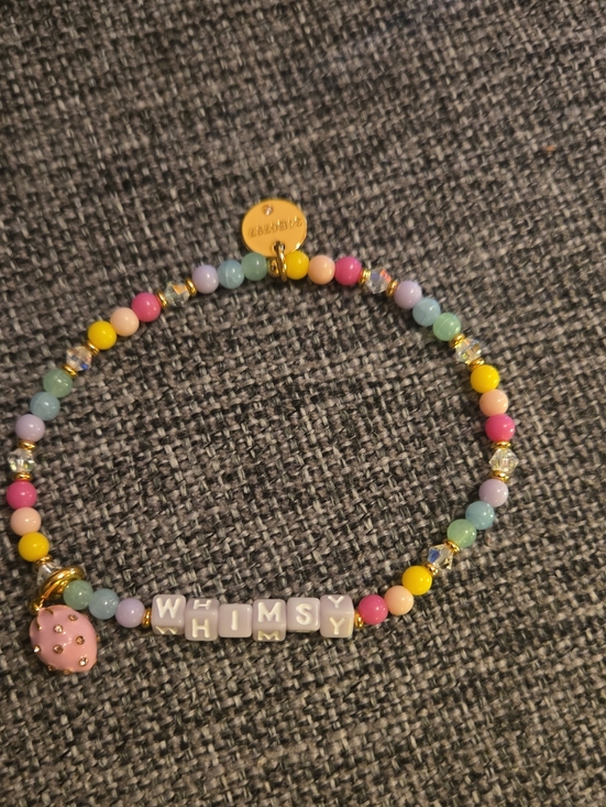 Little Words Project Jewelry - NWOT Little Words Project "WHIMSY" Bracelet Size: L/XL